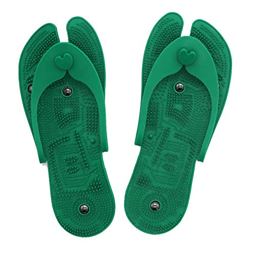 cn herb Foot Acupoint Massage Slippers Home Portable Folding Foot Massager Slippers