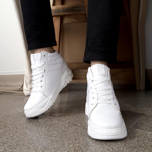 Image of BXXY Men's 3.74 Inch Hidden Height Increasing Casual Sneaker Laceup and Outdoor Boot.