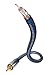 Produktbild inakustik  0041403 Premium Video/Digital - Cinch -> Cinch| Für die Übertragung von Bildsignalen | 3,00m in Blau |Kabeldurchmesser: 6,00mm|24k vergoldete Kontakte | moderner Geflechtschirm