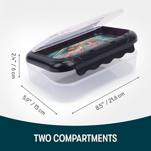 Image of ZIPIT: Pencil Box Bundle: Soccer & Race Car - Recycled Plastic Cases, Large Capacity Storage Organizers, School Supplies-Stationary, Kids-Girl-Boy