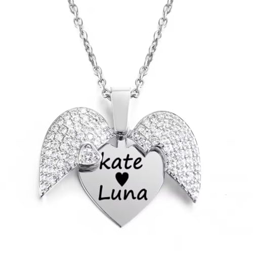 Collier anniversaire prénom en acier inoxydable pour femme Lyly'S