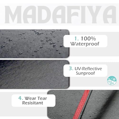 Image of Heavy-Duty Car Cover for Compatible with Maruti S Presso (2019 to 2025 All Models) Deluxe Car Protection Cover - Waterproof & UV-Resistant All-Season Exterior Protection