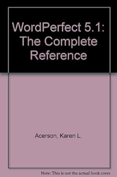 Paperback Wordperfect 5.1: The Complete Reference Book