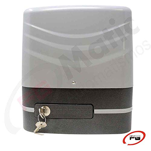 Motor para puertas o portones con sistema de corredera de hasta 800 Kg. Modelo: VDS CARRERA 800K 230V. Optimo para comunidades de vecino o puertas con un uso intensivo.