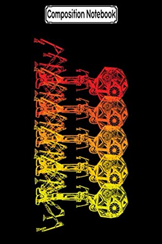 Composition Notebook: Steampunk_phage in living color Journal Notebook Blank Lined Ruled 6x9 100 Pages