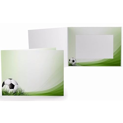 Collectors Gallery Soccer Field Cardboard Photo Folder for 6x4 Prints Our Price is for 50 Units - 4x6