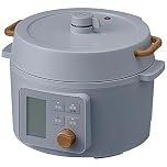 アイリスオーヤマ 電気圧力鍋 圧力鍋 3L 炊飯器 鍋 108種類うち52種類のヘルシーメニュー搭載 1台9役 1～4人用 液晶タイプ KPC-MA3-H グレー