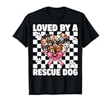 adoptar perros barcelona gratis Amado por un perro de rescate. Para las personas que piensan en las cosas de adopción de rescate de perro rosa con lazo coqueta para mujer