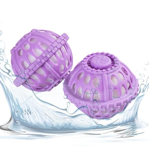 ETUCYNG Bola de lavandería para lavadora | Bolas de lavandería no detergente para secadora, suministros de limpieza del hogar antinudos para familias, estudiantes universitarios, vacaciones, viajes RV