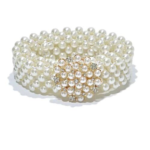 Ceinture perles femme élastique et réglable pour sublimer vos robes