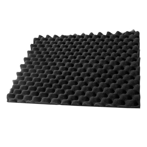 Gettimore Alfombrilla de goteo de aire acondicionado para unidades tipo ventana de hierro, 236 x 169 x 118 pulgadas, almohadilla de espuma negra con respaldo, diseño extraíble y recortable para