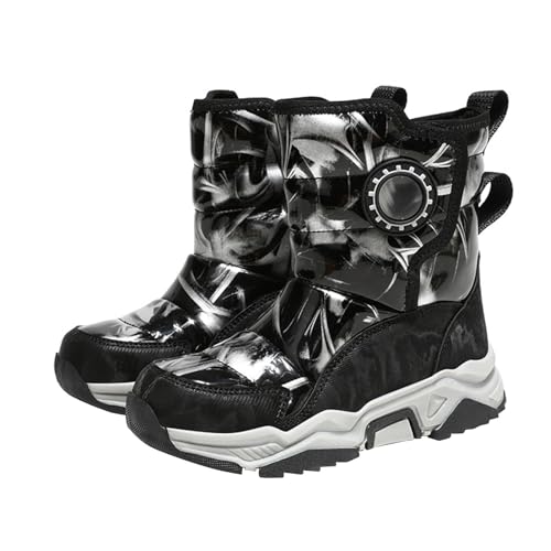 Kids Snow Boots For Girls Winter Boot Waterproof Warm Anti-Slip Shoes Kids Snow Boots Insulated Snow Boots For Boys