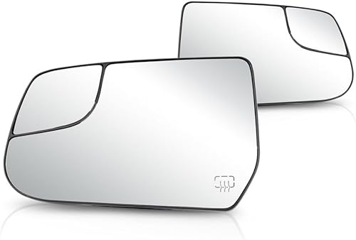 Miniatura 8 de Para Chevy Equinox 2010 11 12 13 14 15 16 2017 espejo lado del conductor  calefactado  con placa de respaldo y vidrio de punto ciego  Tipo de vidrio