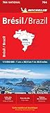 Michelin Brasilien: Straßen- und Tourismuskarte 1:3.850.000 (MICHELIN Nationalkarten) - Michelin Travel Publications 