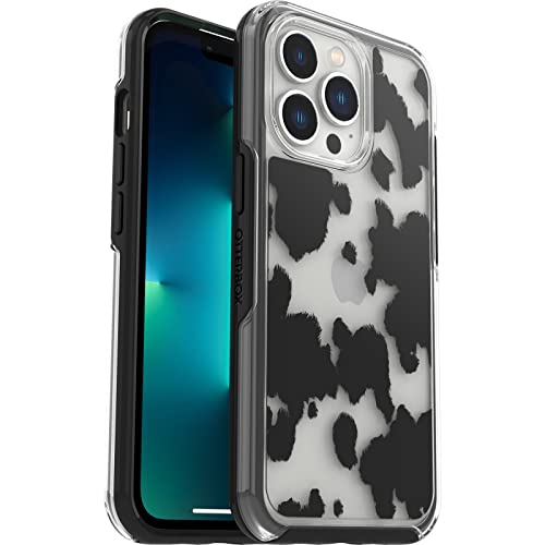 Coque iPhone 13 Pro Otterbox Symmetry antichoc et fine imprimé vache