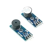 Tipo: regulador de voltaje Módulo de zumbador activo/pasivo para Arduino Nuevo Kit de bricolaje Módulos de nivel bajo Buzzer activo (Módulo de zumbador activo)