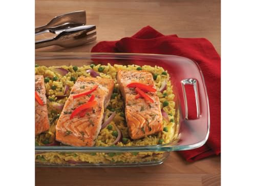 Plat de cuisson rectangulaire Pyrex 3 l en verre borosilicate de haute qualité - 8