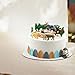 Knana 27Pcs Mini Farm Animal Cake Topper - Farm Themed Cake Decoration for Boy Girl Birthday Party