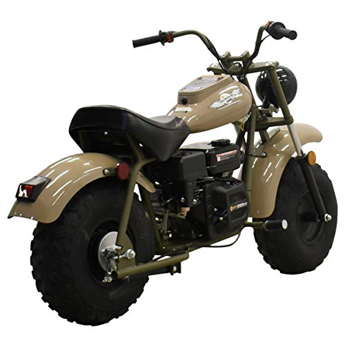 M Massimo Motor Warrior200 196Cc Engine Super Size Mini Moto Trail Bike Mx Street For Kids And Adults Wide Tires Motorcycle Powersport Carb Approved (Quicksand) #TOP3