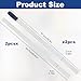 4 PCS 26''X 1'' Catheter Leg Bag Straps, White Reusable Elastic Stabilization Urinary Drainage Bag Fixation Tapes Non-Slip Adjustable Legbands