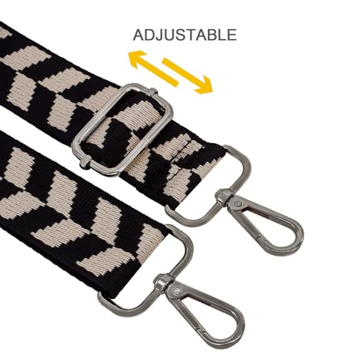 Image of Replacement Purse Strap Shoulder Strap Adjustable Crossbody Strap for Women Crossbody Wide Shoulder Bag