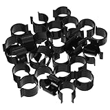 ARTSEWPLY 30 Stück Kunststoff Lotionpumpen Clipverschluss für Kosmetikflaschen Sicherer Pumpenkopfclip für Reinigungsöl und Shampooflaschen Auslaufsicherer Pumpenverschluss für