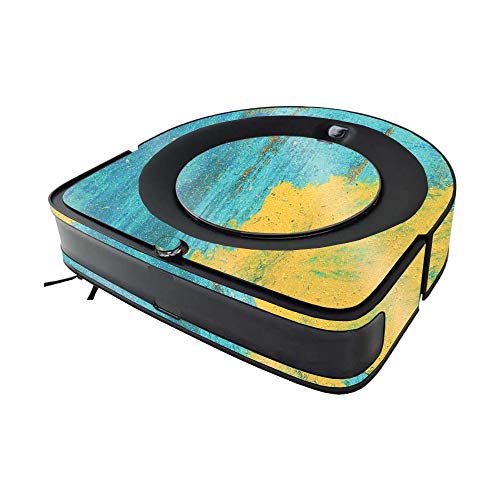 Image of MightySkins Glossy Glitter Skin Compatible with iRobot Roomba s9 Vacuum - Acrylic Blue | High-Gloss Glitter Finish | Easy to Apply and Change Styles | Made in The USA