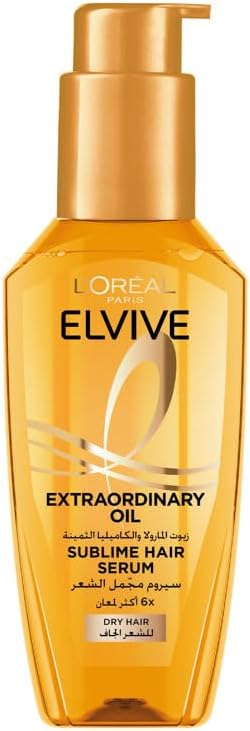 L’Oréal Paris ELVIVE Extraordinary Oil Hair treatment For Deep Nourishment, All Hair Types​ – 100ml