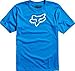 Fox Racing Youth Boys Legacy Short-Sleeve Shirt Small Blue