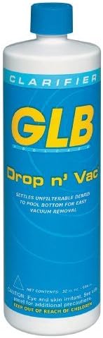 GLB Pool & Spa Products 71408 1-Quart Drop n' Vac Pool Water Clarifier Outdoor, Home, Garden, Supply, Maintenance