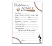 BASEBALL Prediction and Advice Cards - Pack of 25 - Sports Navy Blue BOY Baby Shower Games, Wishes for New Parents Mom & Dad to be Mommy & Daddy Message Little Slugger Shower Activity G900-PDAV