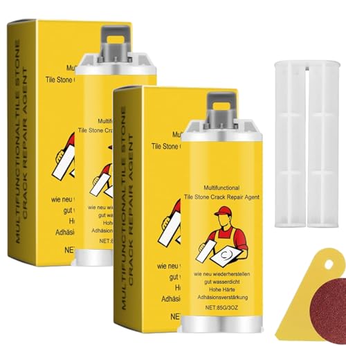 Quick-Drying Tile Repair Glue - Complete Tool Kit for DIY,