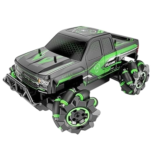 Image of RC Tornado 3D Hummeer Racing Car 360 Degree Off Road Monster Truck Rock Vehicles Stunt Movement Tornado with 2.4ghz Remote Control Light for Kids, Multicolor