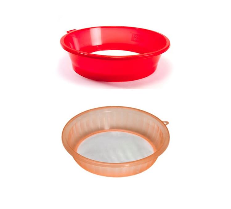 See full amazon price history chart for QUISTAL Multipurpose Durable Plastic Atta/Flour Strainer, Chalnis, Hook Sieves (2) QUISTAL Multipurpose Durable Plastic Atta/Flour Strainer, Chalnis, Hook Sieves (2) (B0BM832J98) Amazon Price History, Amazon Price Tracker