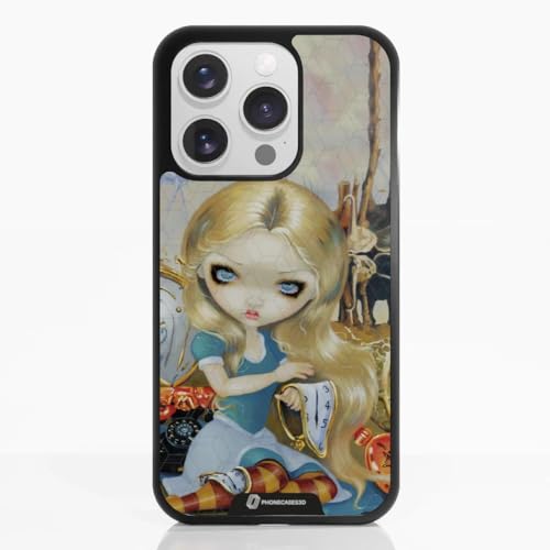 Coque iPhone 16 Pro Alice in a Dali Dream Jasmine Becket noire