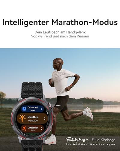 HUAWEI Watch GT Runner 2 Smartwatch, GPS Marathon Laufuhr, Dusk Blue