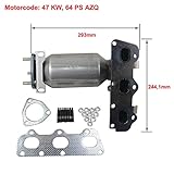 Compatible con VW Compatible con Polo 2001-2007 9N 1.2 12V 47 KW, 64 PS Compatible con Skoda Compatible con Fabia I 2003-2007 6Y 1.2L 47 KW, 64 PS