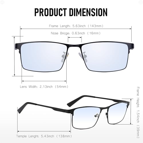 Image of Color Blind Glasses for Men, Color Vision Deficiency Correcting & Enhancing Glasses for Red Green Colour Blindness