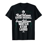 Smart Women Watch Ryan Lasko Prospect Baseball Fan Gear T-Shirt