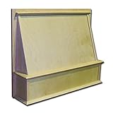 Shaker Style Range Hood Front, 36 x 24, Maple - from Castlewood