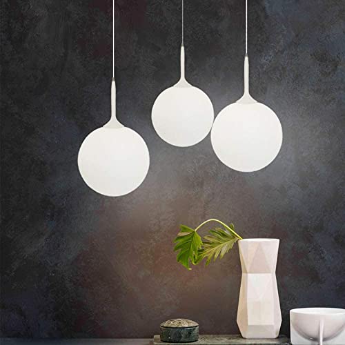 Chandelier de techo moderno en vidrio soplado para iluminación de interiores 4