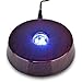 5 LED Cherry Wood White Light Stand Base for Crystals - AC/USB