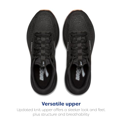 Brooks Women’s Revel 7 Neutral Running Shoe - Black/Black - 9 Medium