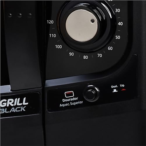 FISCHER FORNO ELÉTRICO BANCADA GOURMET GRILL 44L PRETO 127V 9741-79187