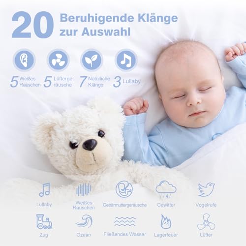 Einschlafhilfe Easy@Home Tragbare Baby White Noise Machine