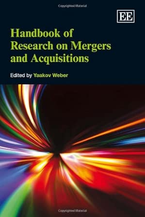 Handbook of Research on Mergers and Acquisitions book cover