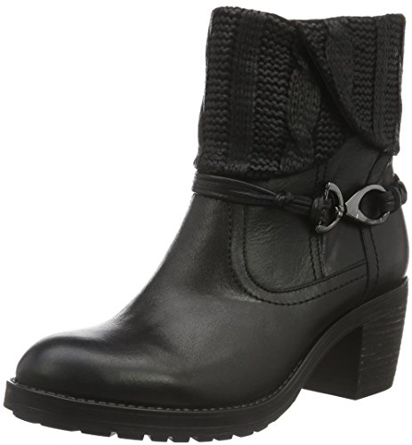 Be Natural by Jana Damen 25309 Biker Boots, Schwarz (Black 001), 41 EU Cover