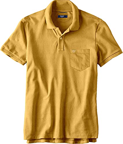 Image of Celsius Men's Half Sleeve Classic Solid Pique Polo with Pocket