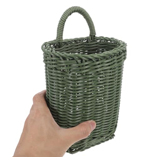 Cesta de frutas y snacks colgante para pared con diseño de plástico 5