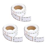 JOINPAYA Etiquetas Adhesivas para Alimentos 3 Rollos Acabado Resistente para Almacenamiento Frigorífico y Control de Fechas de Caducidad